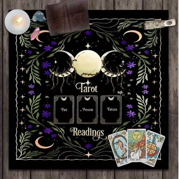 Triple Moon Tarot Cloth 29 X 29 NWT - Picture 1 of 2